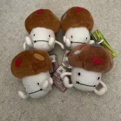 ドコモダケ ぬいぐるみクリーナー 7体セット NTT docomo ドコモ - メルカリ