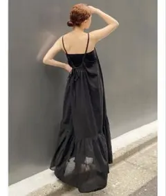 Ungrid ティアードギャザーキャミワンピース