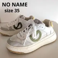 NO NAME ノーネーム スニーカー 厚底 BRIDGET グリーン ホワイトのサムネイル