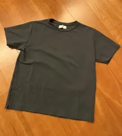 417 EDIFICE Tシャツ 半袖 無地 ダークグレー Sのサムネイル