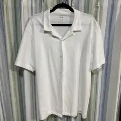 【新品未使用】UNIQLO メンズ　ホワイト ポロシャツ XL