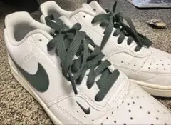 Nike コートビジョン　ホワイト&グリーン