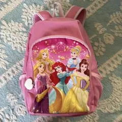ディズニープリンセス　通園リュック　幼稚園保育園