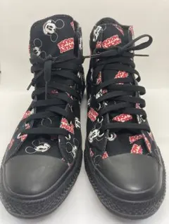 美品！Converse コンバース 黒 29cm 特別ミッキーマウスデザイン