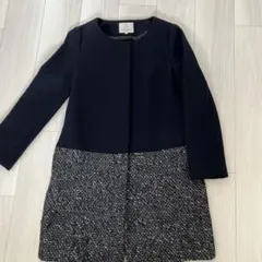 BEAUTY&YOUTH チェスターコート 切り替えデザイン