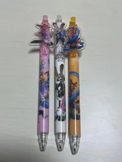 ズートピア ボールペン3本