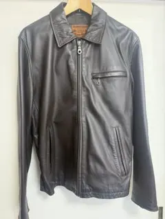 SMITH'S ダークブラウン レザージャケット L