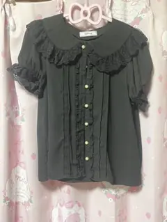Ank Rouge 半袖ブラウス