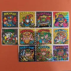 ヘッドだらけのビックリマン１１枚セット!!!