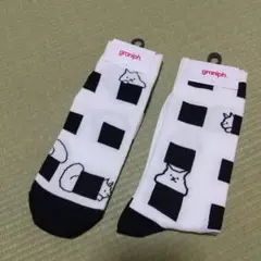 【新品・未使用】graniph グラニフ ソックス Mサイズ × ２足セット