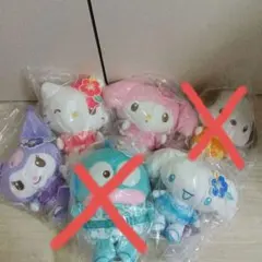 サンリオ ハイビスカス浴衣 着物ちょいデカドール 全6種セット - メルカリ