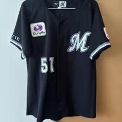 千葉ロッテマリーンズ 福浦和也 ビジターユニフォーム Lサイズ - メルカリ