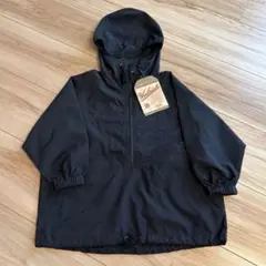 希少 新品未使用タグ付き Woolrich アノラックパーカー 100 ブラック
