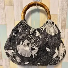 リンググラニーバッグ バンブー 杉本さなえ Midnight Dream 黒