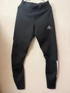 #4007 adidas アディダス レギンス ブラック Mサイズ