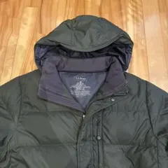 L.L.Bean ダウンジャケット フード付き オリーブグリーン（ダウンコート）のサムネイル
