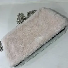 Lily Brown ショルダーバッグ クラッチ パーティー モコモコ