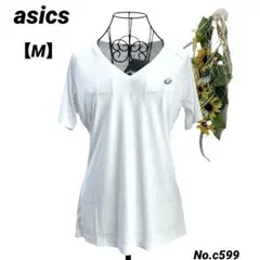 【新品】アシックス asics Tシャツ M（大きめ）レディース　白　デサントのサムネイル