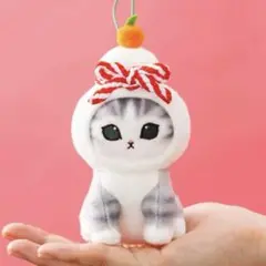 mofusand もっちり鏡餅にゃんぬいぐるみ　モフサンド mofusand もっちり鏡餅にゃんぬいぐるみ | mofusandもふもふ