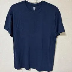 アスレティックワークス Tシャツ 紺 L 綿 シンプル スポーツ フィットネス