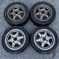 希少 TE37 13インチ　5J ＋45 PCD110　1本　ズーマー　ホイール 希少 TE37 13インチ5J ＋45 PCD1101本ズーマーホイール