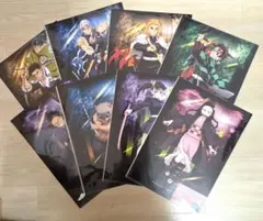 鬼滅の刃 一番くじ 雷の兄弟 G賞 ポスター　8点セット