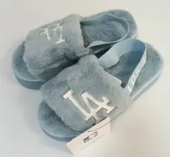 LA ロサンゼルス・ドジャース ファーサンダル L サイズ 厚底サンダル