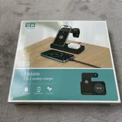 ✨15W急速充電ワイヤレス充電器 3in1 ✨