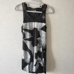 DIESEL グラフィックタンクトップ　ワンピース XS