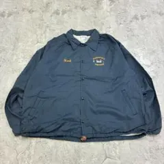 ボ*ケ様 USA製 Taylor Made コーチジャケット ナイロン L ネイのサムネイル