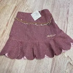 最終値下げ！【新品未使用】メゾピアノ　スカート　110