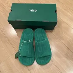 TÉTO グリーン ビーチサンダル