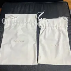 DECORTÉ 巾着ポーチ 2点セットのサムネイル