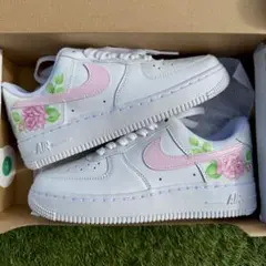 28cm新品エアフォース1ホワイト白ピンクライズ AF1 PINK RISE - メルカリ