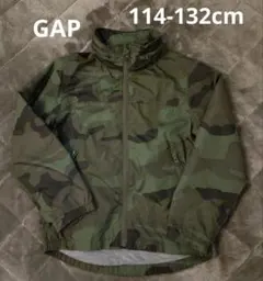 GAP 迷彩柄 フード付きジャケット 114-132cm S regular