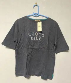 新品未使用 クロコダイル ロゴプリントTシャツ Lサイズ