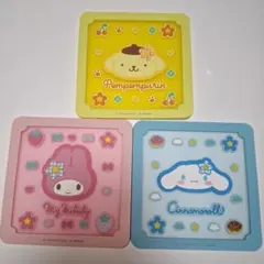サンリオ　コースター　ガチャ　3点セット