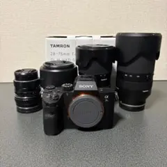 SALE】SONY α7 ミラーレスカメラ TAMRONレンズセット - メルカリ