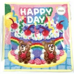 ラブラリーバイフェイラー　 ウェルカムハッピーデイ！　ハンカチ（WEB限定）