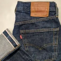 ✨赤耳！ビッグE！w30✨LEVI'S PREMIUM 501デニム 濃紺ヘンプのサムネイル