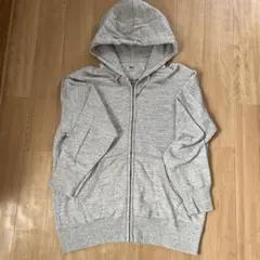 UNIQLO フルジップ パーカー XL グレー
