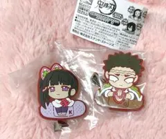 鬼滅の刃　キャラばんこちょうこう　ヘアクリップ弐　栗花落カナヲ　悲鳴嶼行冥