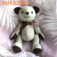 BURBERRY バーバリーベア　モノグラム　グレー　美品✨️のサムネイル