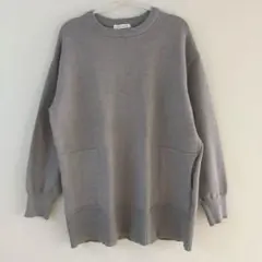 アメリカンホリック サイドポケットロングニットプルオーバー