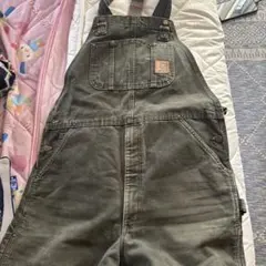 Carhartt ダークグレー オーバーオールのサムネイル
