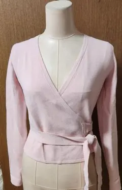 ①ダイアンフォンファステンバーグDVFバレリーナラップトップピンク