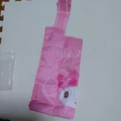 【未使用】マイメロ　エコバッグ　ガチャガチャ　にっこり