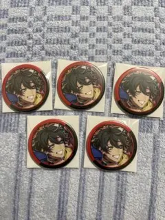 ヒプノシスマイク　ヒプマイ 山田三郎 リバイバル缶バッジ 5個セット