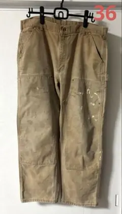 00s Carhartt ダブルニー ワークパンツ 36x30 ボロ 00s Carhartt ダブルニー ワークパンツ 36x30 ボロ - メルカリ