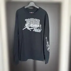 新品未使用　Jordan グラフィック長袖シャツ ブラック